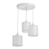 Светильник BayerLux 1954/3WT E27 40Вт белый 29х29х22-122 см