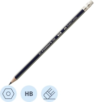 Карандаш чернографитный Faber-Castell GOLDFABER 1222, НВ/116800, с ласт.