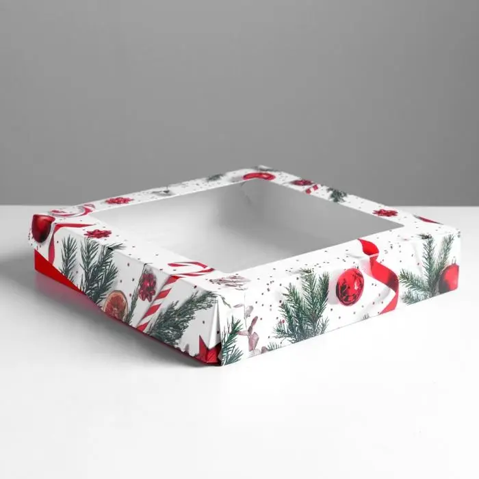 Коробка складная «Поздравляю!», 20 х 20 х 4 см Коробка складная «Поздравляю!», 20 х 20 х 4 см