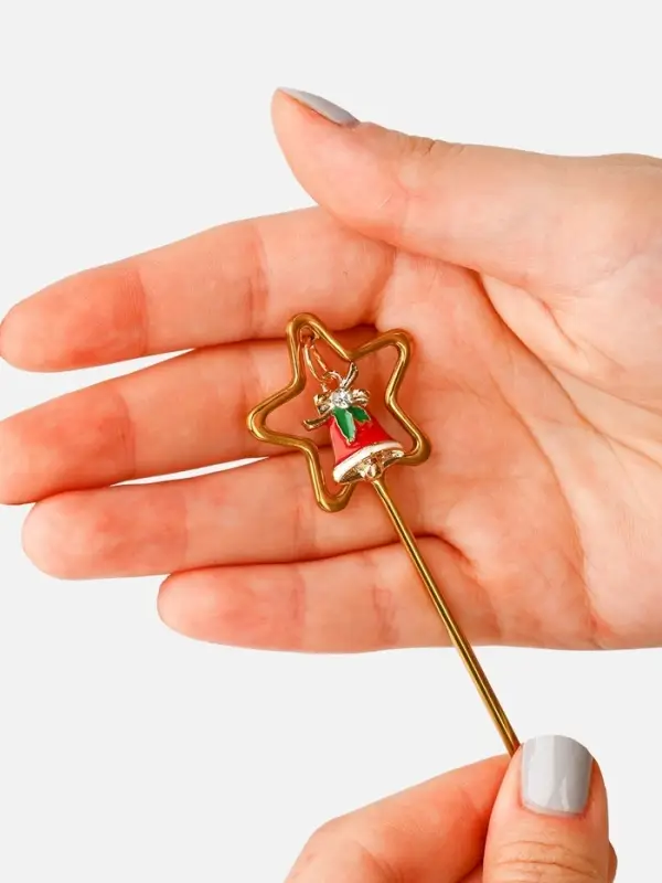 Ложки с подвесами новогодние «Тепла и уюта», подарочный набор 2 шт., 15.8×2.5 см Ложки с подвесами новогодние «Тепла и уюта», подарочный набор 2 шт., 15.8×2.5 см