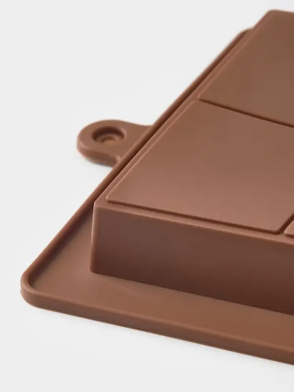 Форма для дубайского шоколада "Классика" 25,5x13,5x2,5 см, цвет коричневый