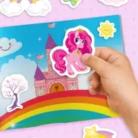 250 наклеек &laquo;Для девочек&raquo;, 8 стр.