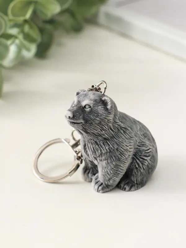 Брелок Брелок "Медвежонок сидит" 4,5 см