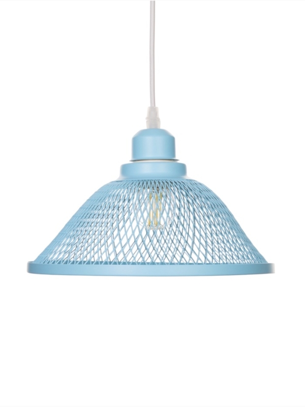 Светильник Robert 1х40Вт Е27 пр-1м небесный 24х24х14см Светильник Robert 1х40Вт Е27 пр-1м небесный 24х24х14см