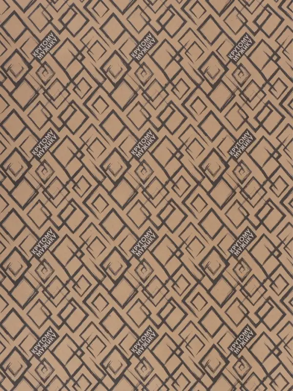 Бумага упаковочная крафт &laquo;Крутой мужик&raquo;, 70&times;100 см