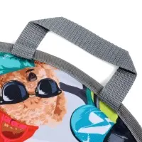 Ледянка мягкая Bear, круглая, цвет МИКС