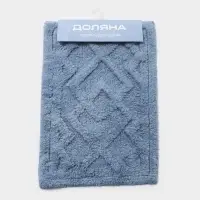 Коврик для дома Доляна &laquo;Нежность&raquo;, 40&times;60 см, голубой