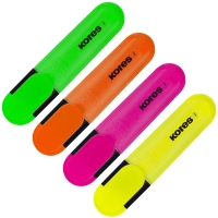 Набор текстовыделителей KORES набор 4цв. 36140.02