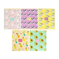 Тетрадь 48 листов в клетку Calligrata «Паттерн», серые листы, МИКС Тетрадь 48 листов в клетку Calligrata «Паттерн», серые листы, МИКС