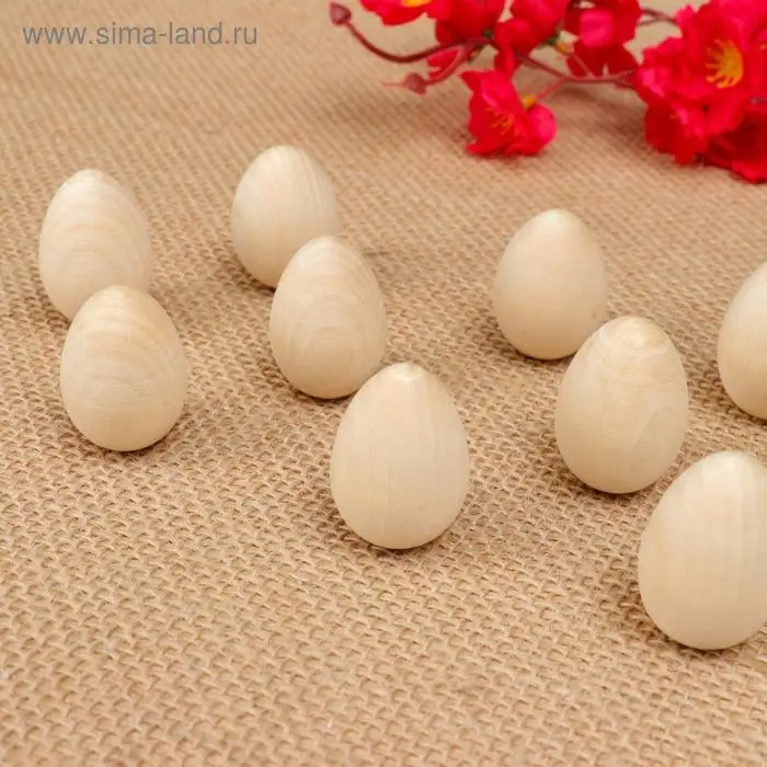 Заготовка для творчества Яйцо 3,5хd2,5 см