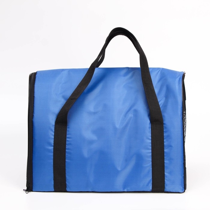 Сумка - переноска для животных  Сумка - переноска для животных "Туннель", нейлон, 41 х 25 х 29 см, васильковый