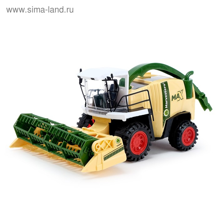 Трактор инерционный «Комбайн», цвета МИКС Трактор инерционный «Комбайн», цвета МИКС