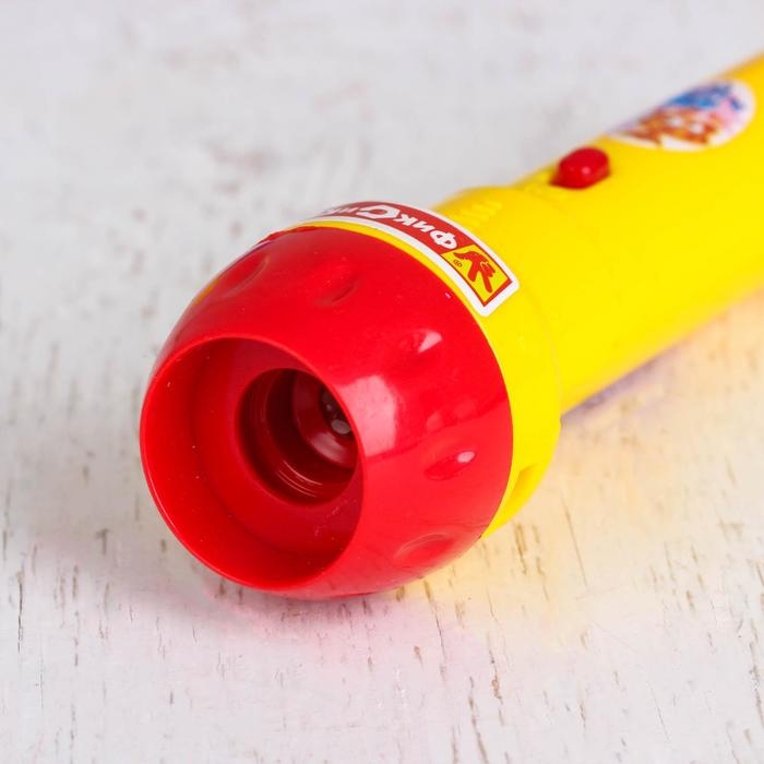 Проектор-фонарик с животными «Фиксики», батарейки в набор не входят