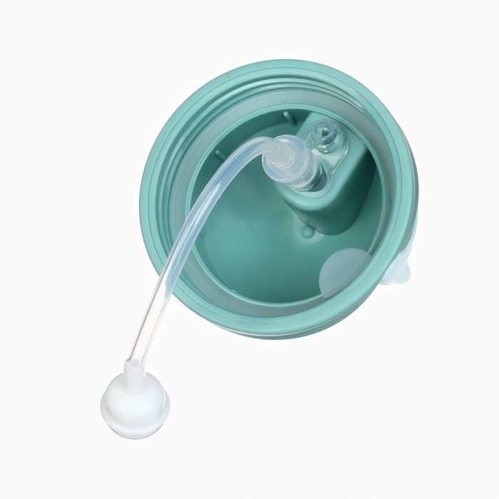 Поильник детский M&B «Котик» с трубочкой, от 9 мес., 280 мл., цвет серо-голубой Поильник детский M&B «Котик» с трубочкой, от 9 мес., 280 мл., цвет серо-голубой