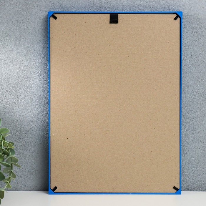 Фоторамка пластик L-1 21х30 см синий (пластиковый экран) Фоторамка пластик L-1 21х30 см синий (пластиковый экран)