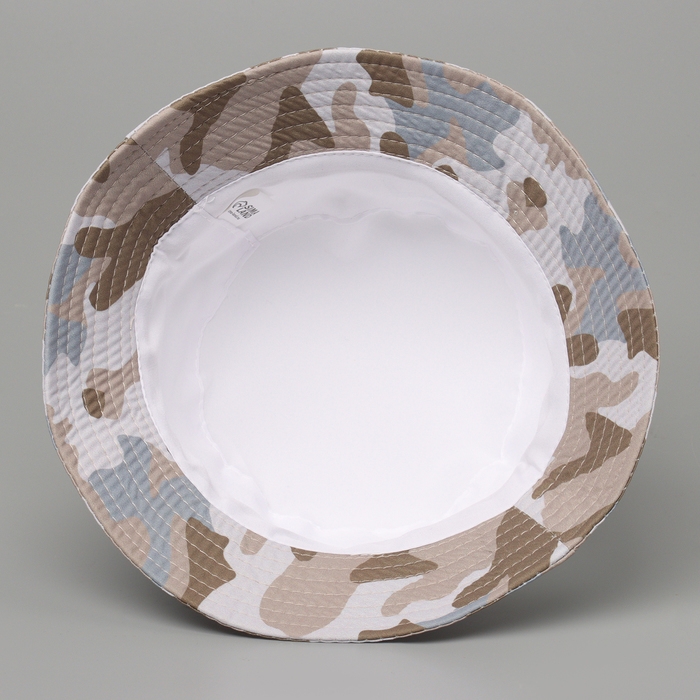 Панама детская для мальчика Danger, цвет белый, р-р 54 Панама детская для мальчика Danger, цвет белый, р-р 54