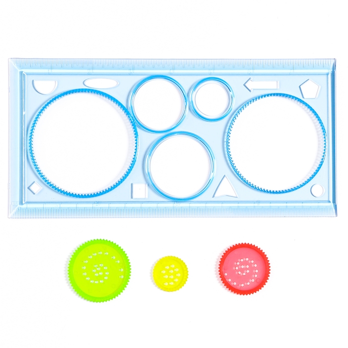 Спирограф «Фантазия», цвет МИКС Спирограф «Фантазия», цвет МИКС