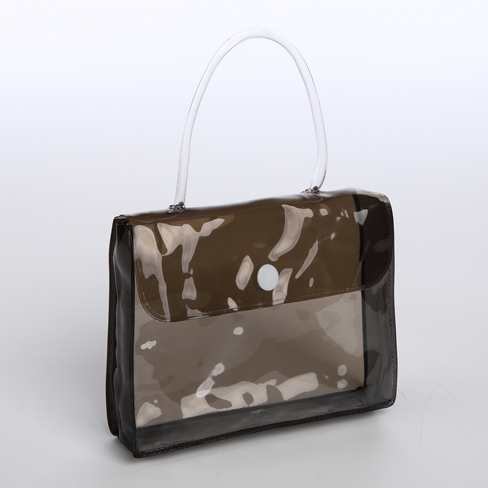 Косметичка на кнопке, цвет чёрный Косметичка на кнопке, цвет чёрный