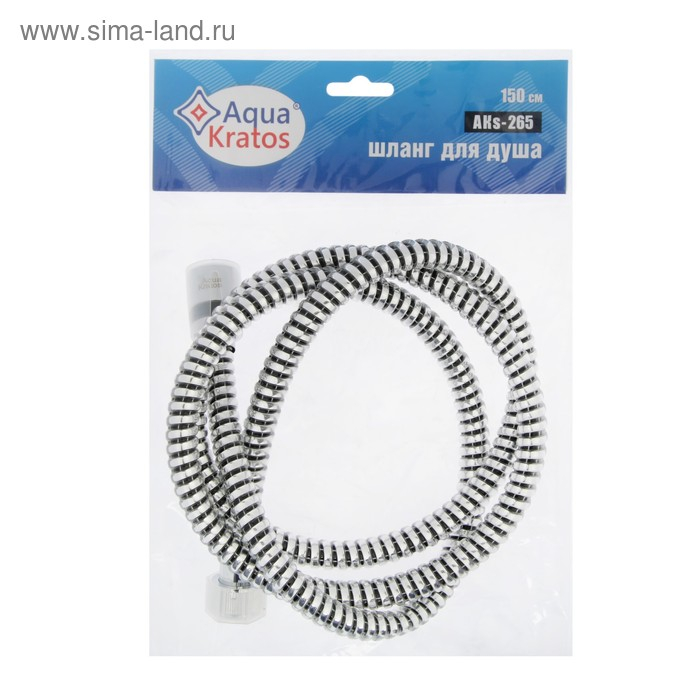 Душевой шланг, 150 см, с антипрокручиванием, в силиконовой оплетке Душевой шланг, 150 см, с антипрокручиванием, в силиконовой оплетке