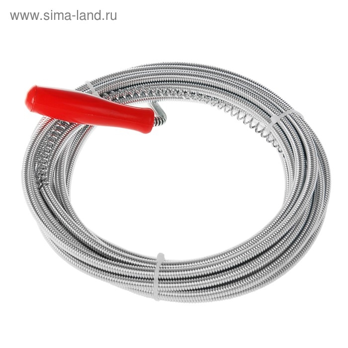 Трос сантехнический Трос сантехнический "СТМ", оцинкованный, с ручкой, d=6 мм, L= 5 м