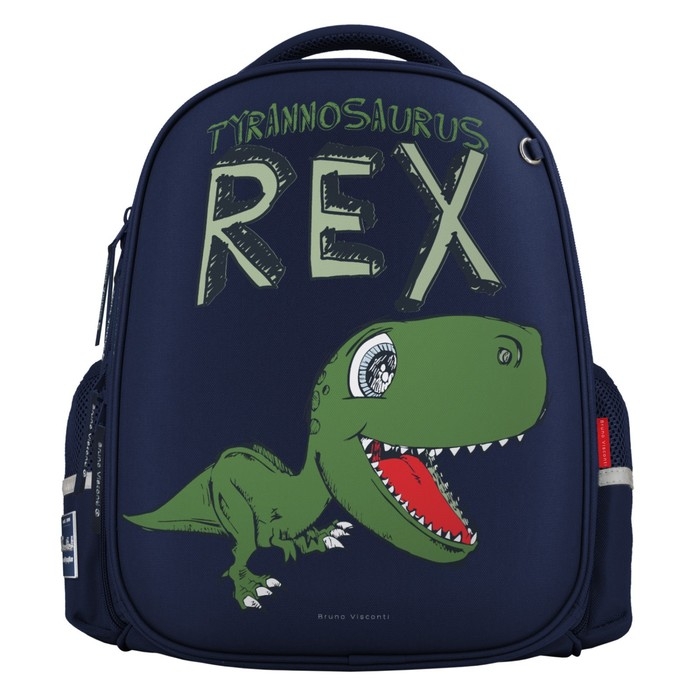 Рюкзак каркасный, 38 х 30 х 20 см, Bruno Visconti 12-001, + пенал, REX Рюкзак каркасный, 38 х 30 х 20 см, Bruno Visconti 12-001, + пенал, REX