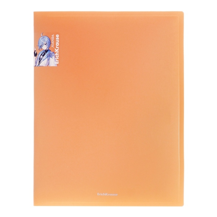 Папка на 4 кольцах ErichKrause  Папка на 4 кольцах ErichKrause "Matt Manga", A4, в пакете, МИКС