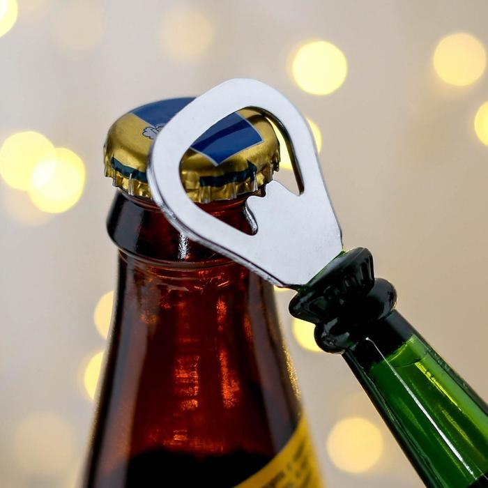 Новогодний магнит-открывашка «Новый год: Больших открытий», 4,3 х 14 х 4,3