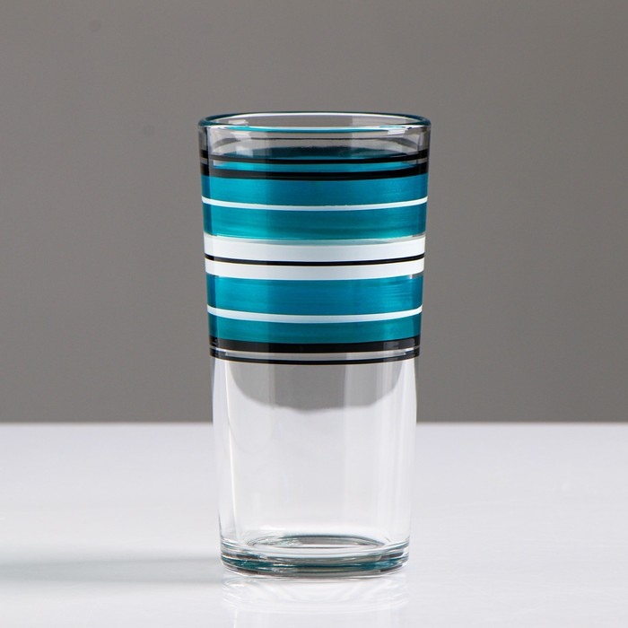 Набор для сока "Бирюза" художественная роспись, 6 стаканов  1250/200 мл