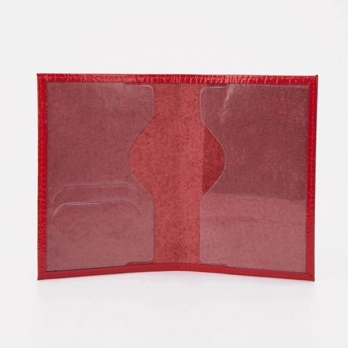 Обложка для паспорта, цвет красный Обложка для паспорта, цвет красный
