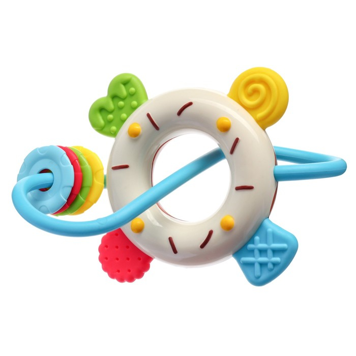 Набор погремушек «Сладости», 6 шт., цвет МИКС, Крошка Я Набор погремушек «Сладости», 6 шт., цвет МИКС, Крошка Я