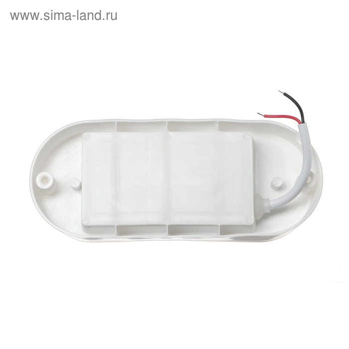 Светильник светодиодный герметичный 12 Вт, 1100 Лм, IP65, 6500К, 220 В, ОВАЛ