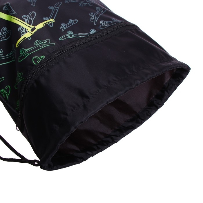 Мешок для обуви с карманом 420 х 340 мм, Calligrata МСО-7С, (мягкий полиэстер, плотность 210D),  Мешок для обуви с карманом 420 х 340 мм, Calligrata МСО-7С, (мягкий полиэстер, плотность 210D), "Самокат"