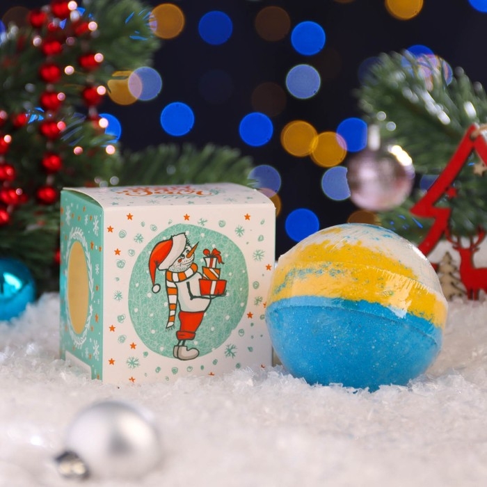 Бомбочка для ванн Бомбочка для ванн "Happy New Year", 130 г