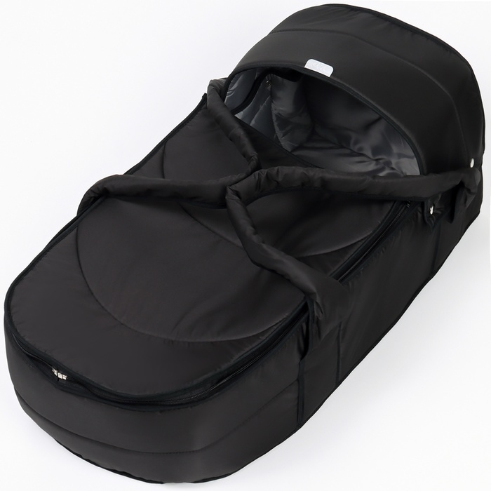 Люлька-переноска для новорожденных  «Ассорти», цвет чёрный