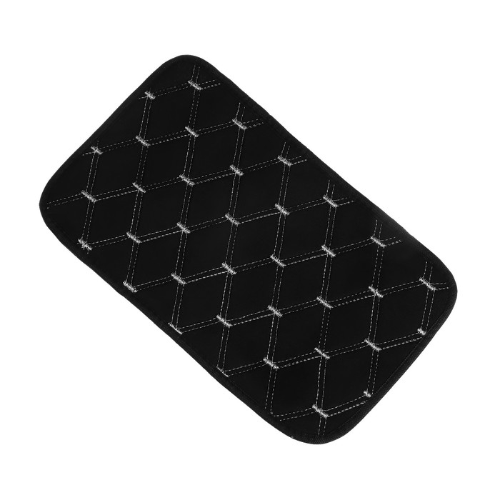 Защитный чехол на подлокотник автомобиля Cartage, лён, чёрный Защитный чехол на подлокотник автомобиля Cartage, лён, чёрный