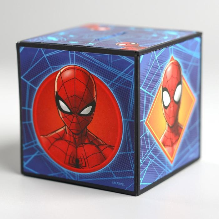 Копилка с фокусом, 7 х 7 см Копилка с фокусом, 7 х 7 см "Спайдер-мен", Человек-паук