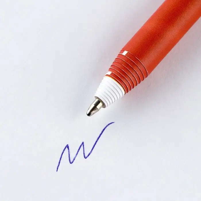 Ручка-эко шариковая, синяя паста, 1.0 мм «Россия»