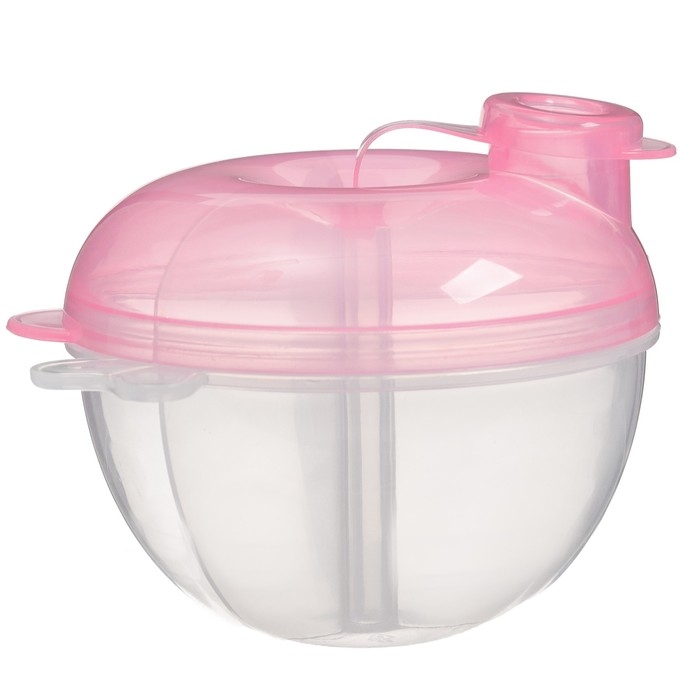 Контейнер для хранения детского питания, 3 секции по 60 мл., 9,5х8,5 см., 180 мл., цвет МИКС Контейнер для хранения детского питания, 3 секции по 60 мл., 9,5х8,5 см., 180 мл., цвет МИКС