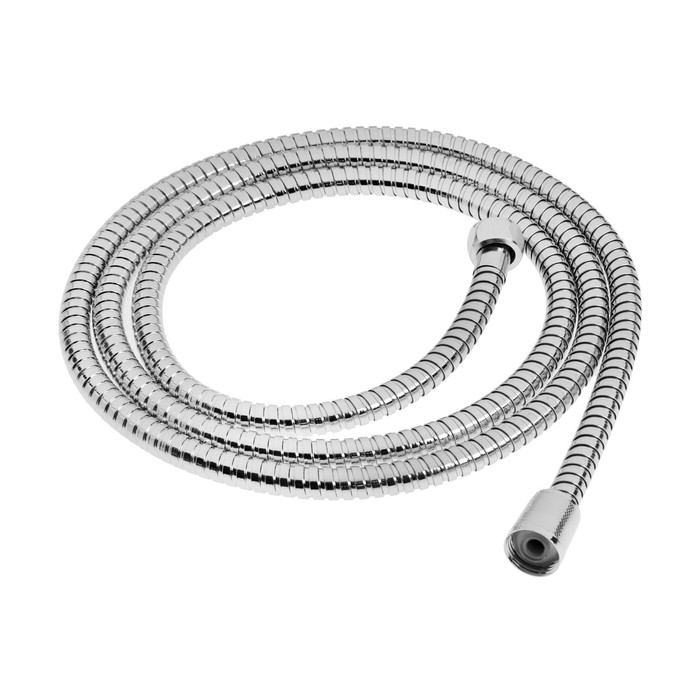 Душевой шланг ZEIN Z51PS, 200 см, цинковые гайки 1/2 Душевой шланг ZEIN Z51PS, 200 см, цинковые гайки 1/2", пластиковая втулка, нерж. сталь, хром