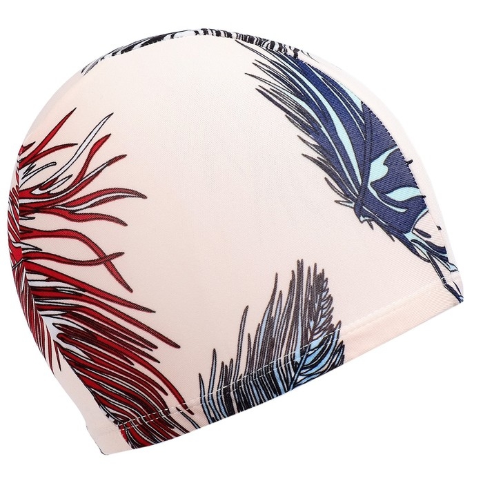 Шапочка для плавания подростковая ONLYTOP, тканевая, обхват 46-52 см, цвета МИКС Шапочка для плавания подростковая ONLYTOP, тканевая, обхват 46-52 см, цвета МИКС