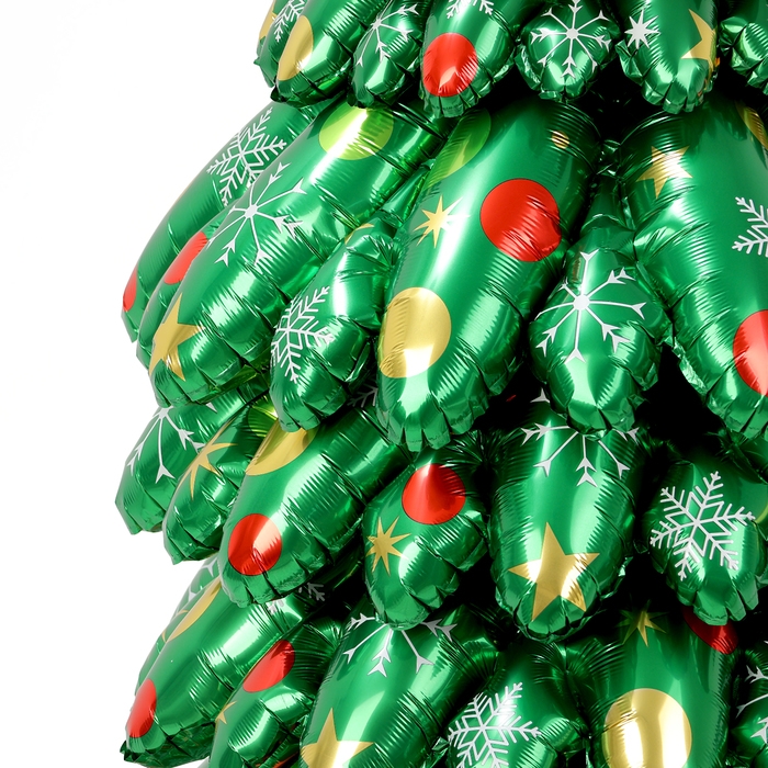 Шар фольгированный 52" &laquo;Большая объёмная новогодняя ёлка&raquo;