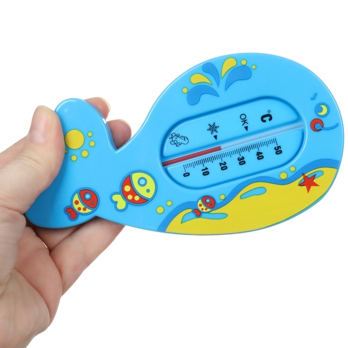 Термометр для ванны «Кит», цвета МИКС Термометр для ванны «Кит», цвета МИКС