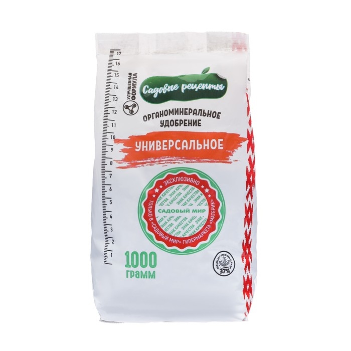 Органоминеральное удобрение Универсальное, Садовые рецепты, 1 кг Органоминеральное удобрение Универсальное, Садовые рецепты, 1 кг