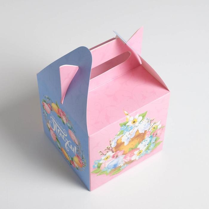 Коробка кондитерская, упаковка, «Светлой Пасхи», 14 х 14 х 14 см 2678933 Коробка кондитерская, упаковка, «Светлой Пасхи», 14 х 14 х 14 см 2678933