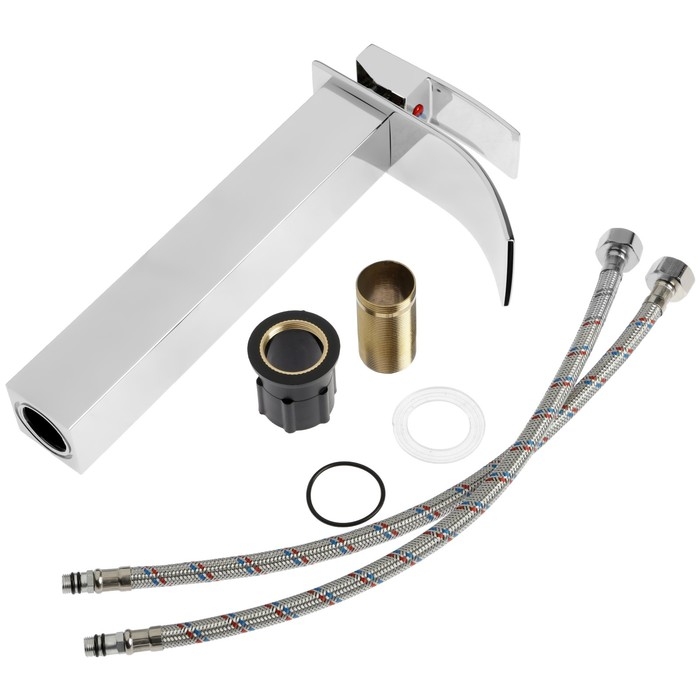 Смеситель для раковины ZEIN Z3770, однорычажный, высота излива 23 см, хром Смеситель для раковины ZEIN Z3770, однорычажный, высота излива 23 см, хром