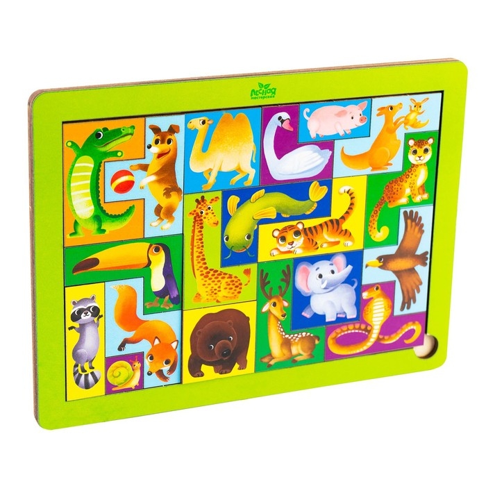 Головоломка. Тетрис «Животные мира» Головоломка. Тетрис «Животные мира»