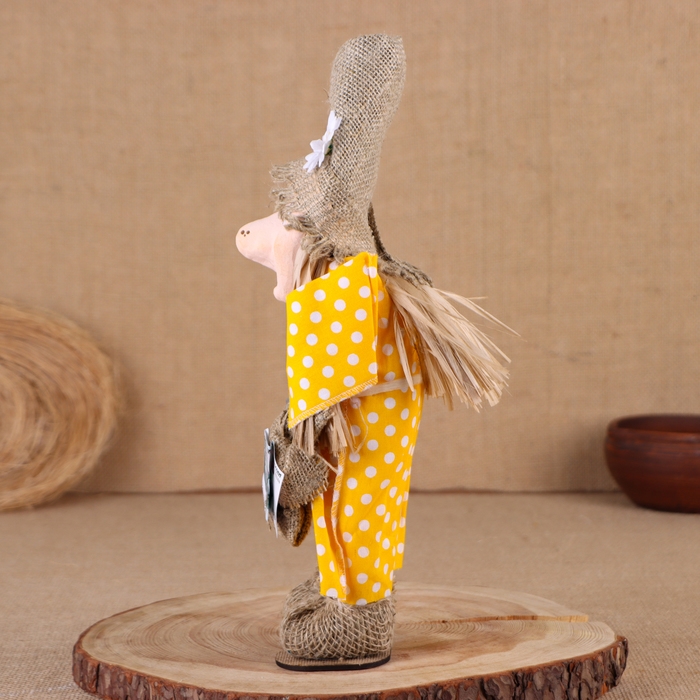 Оберег-домовой Оберег-домовой "Баба яга", 35х20х19 см, микс