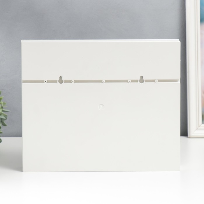 Ключница Ключница "Улица в Венеции" Белый 26,5х31,5х4,5 см