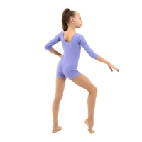 Купальник для гимнастики и танцев Grace Dance, р. 32, цвет сирень