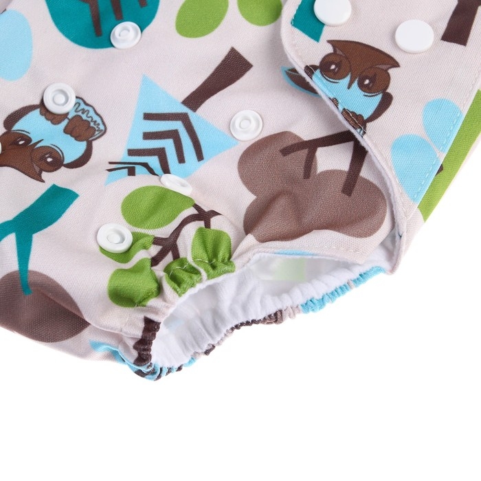Трусики-подгузник, многоразовый, «Совы», Крошка Я